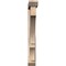 Ekena Millwork Balboa Slat Smooth Bracket w/ Offset Brace, Douglas Fir, 5 1/2"W x 38"D x 44"H BKT0604X38X44BOA06SDF - alternate 3